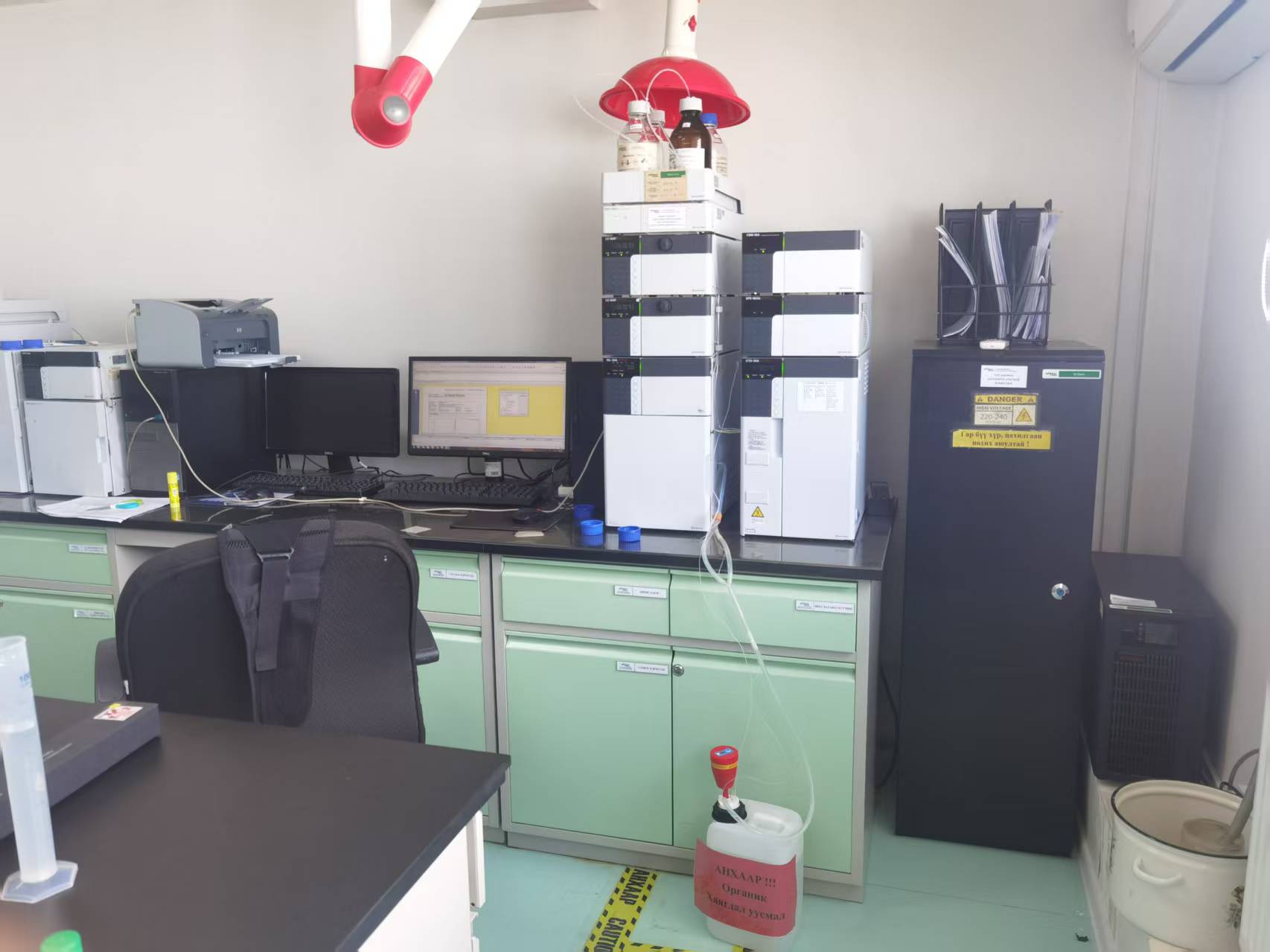 我司服务工程师圆满完成蒙古仪器维护与验证服务